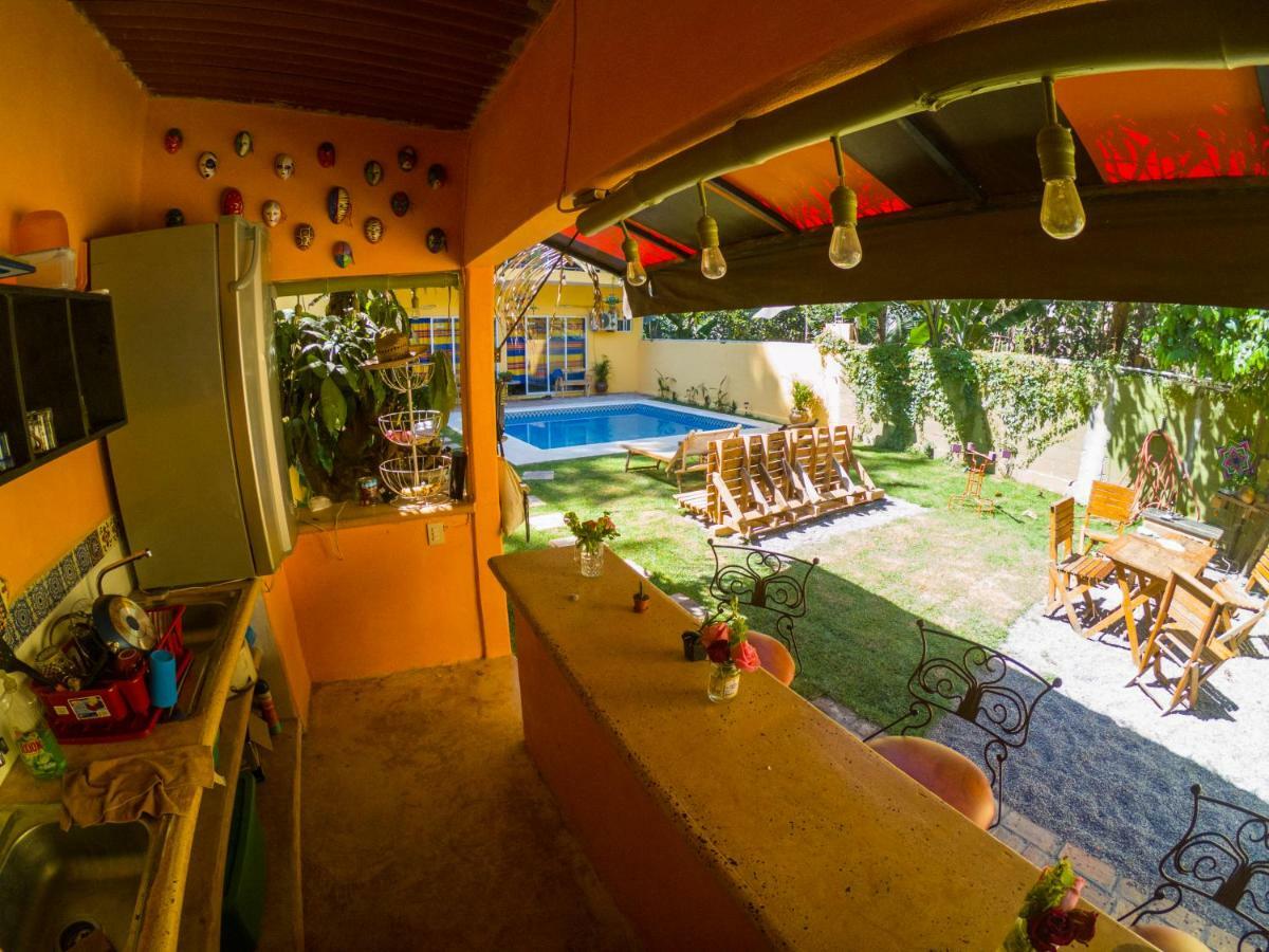 Habitacion Privada Con Pisicina Y Cocina Compartida ซายูลิตา ภายนอก รูปภาพ
